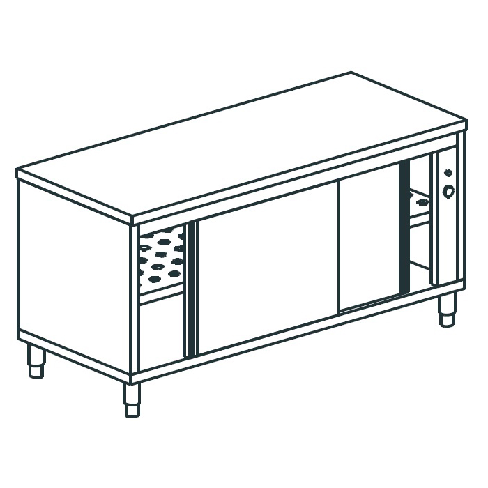 картинка Стол тепловой Apach Chef Line LHC713SH2