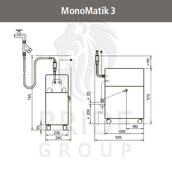 Смягчитель воды Winterhalker Monomatik 3