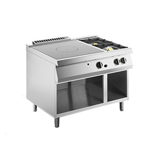 Плита со сплошной поверхностью газовая 700 серии Apach Chef Line SLRSTG127R2DXOS