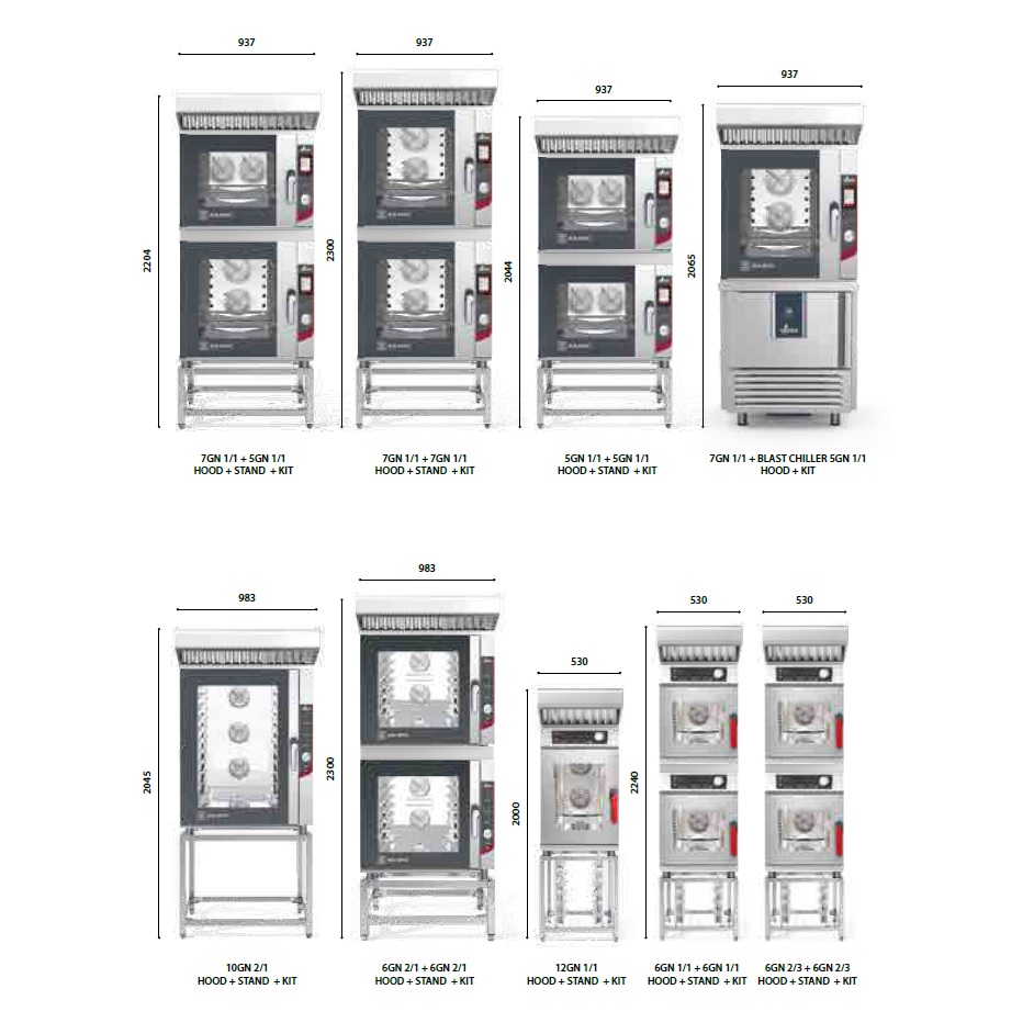 картинка Пароконвектомат Venix SQ20TCC