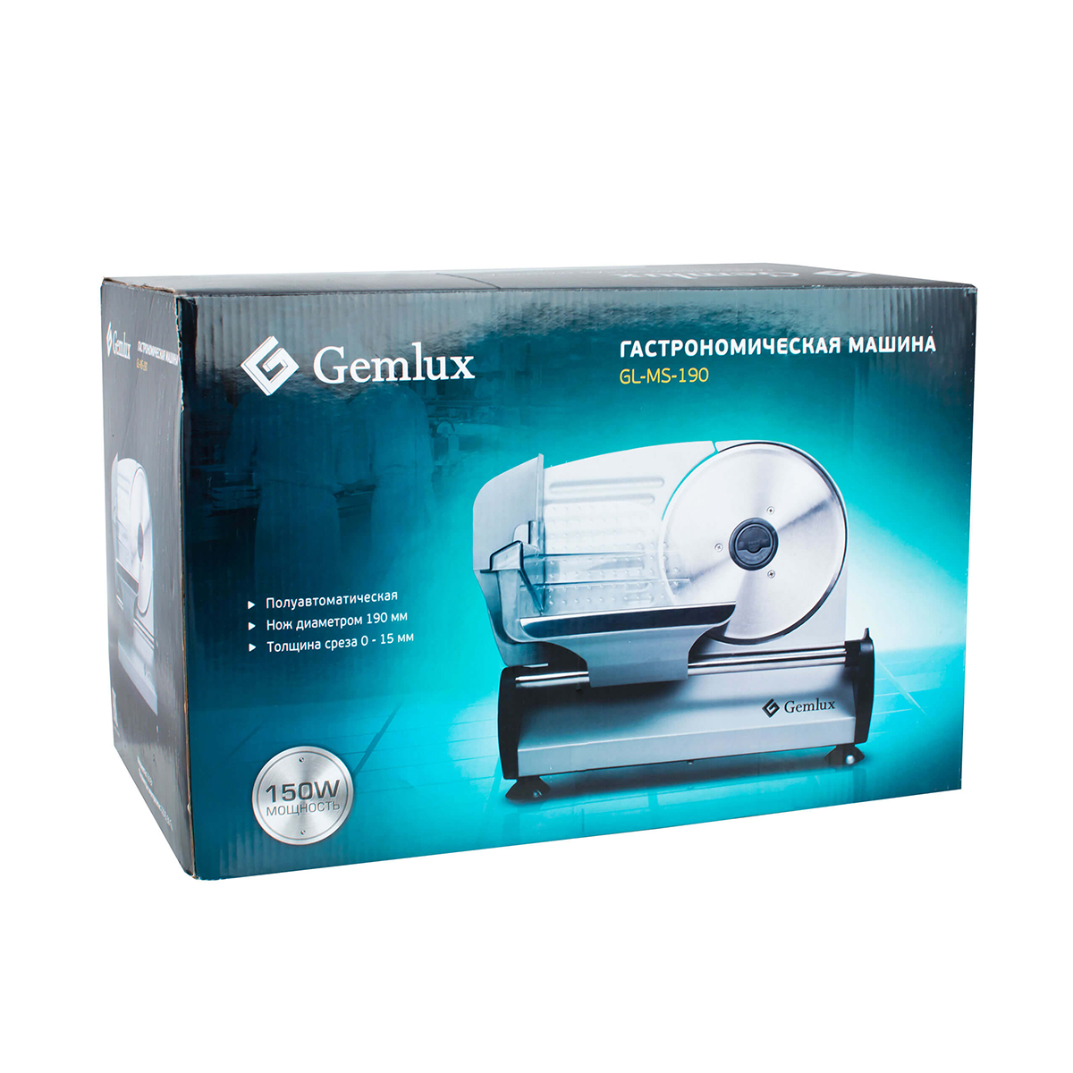 картинка Слайсер GEMLUX GL-MS-190