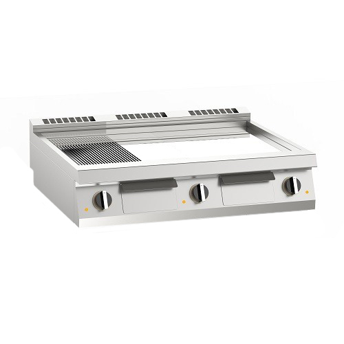 Электрическая жарочная поверхность 900 серии Apach Chef Line SLFTE129LR сталь