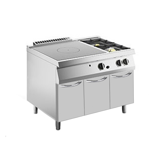 Плита со сплошной поверхностью газовая 700 серии Apach Chef Line SLRSTG127R2DXCS