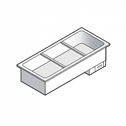 картинка Мармит для 1 и 2 блюд EMAINOX I7VB3 8046421 встраиваемый